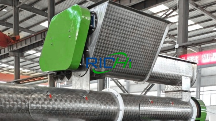 arch breaking feeder of alfalfa pellet machine