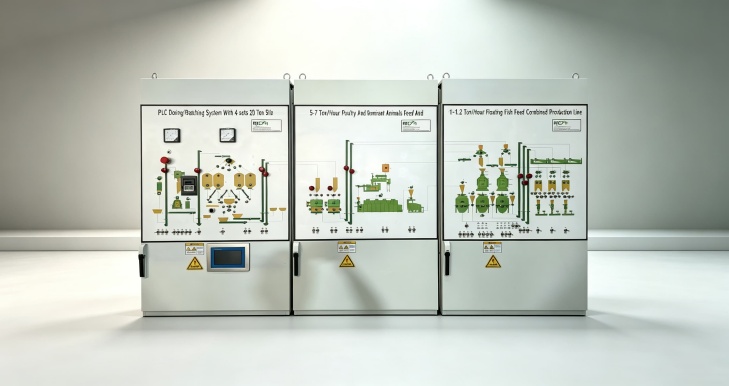 electronic control system of pellet production