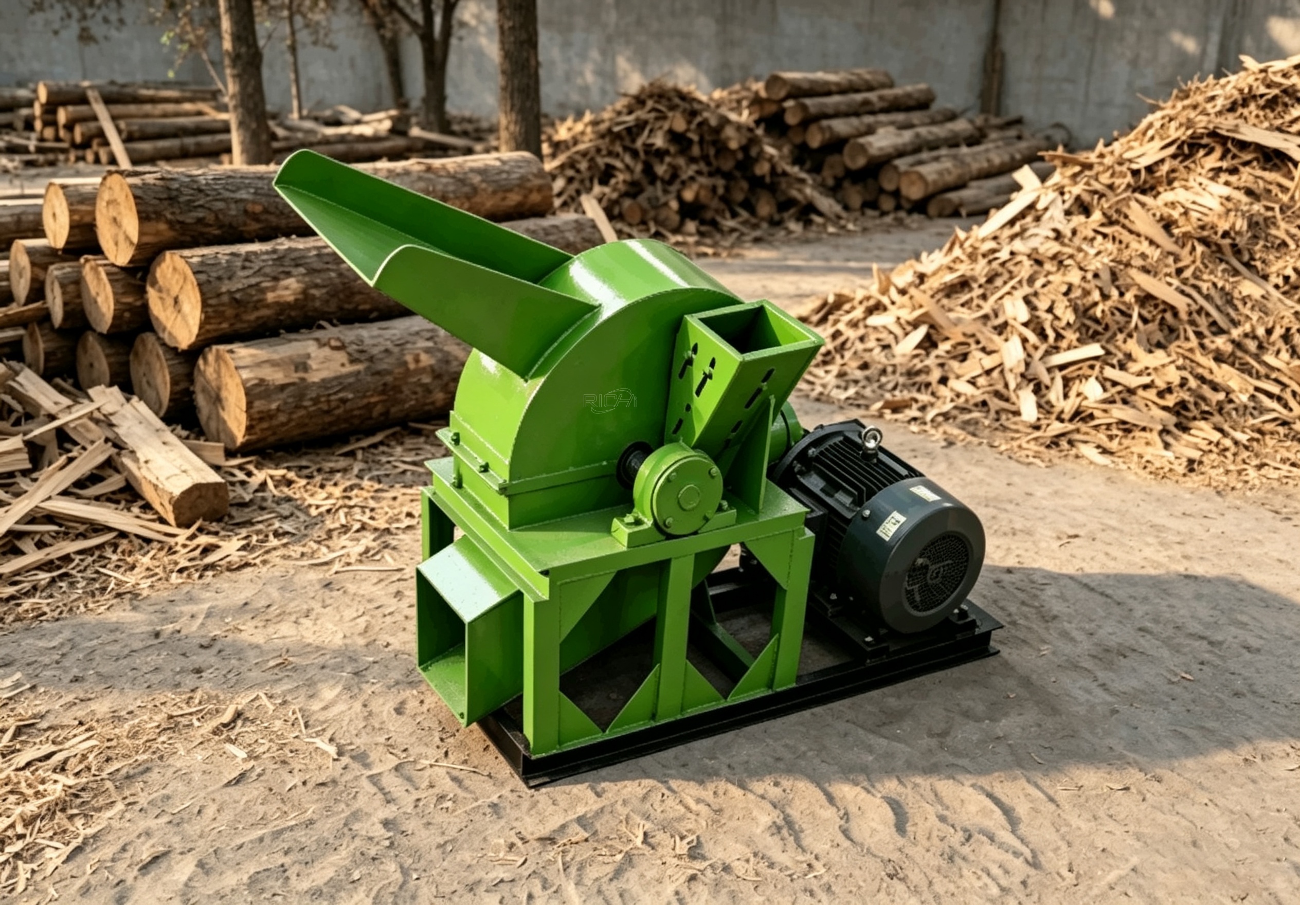 tree crusher machine in pelletpressmachine