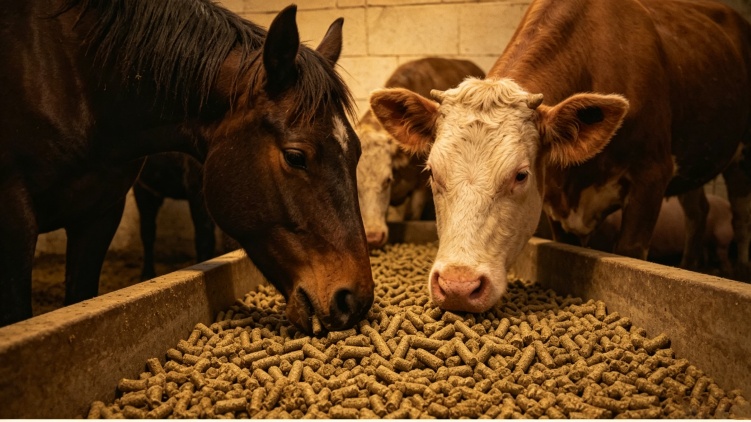 applications of alfalfa pellet mill for animal feed