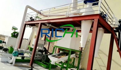 Примеры линий по производству плавающих кормов для рыб в Нигерии