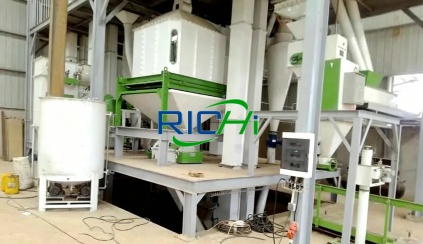 cases of premix feed mill in Romania