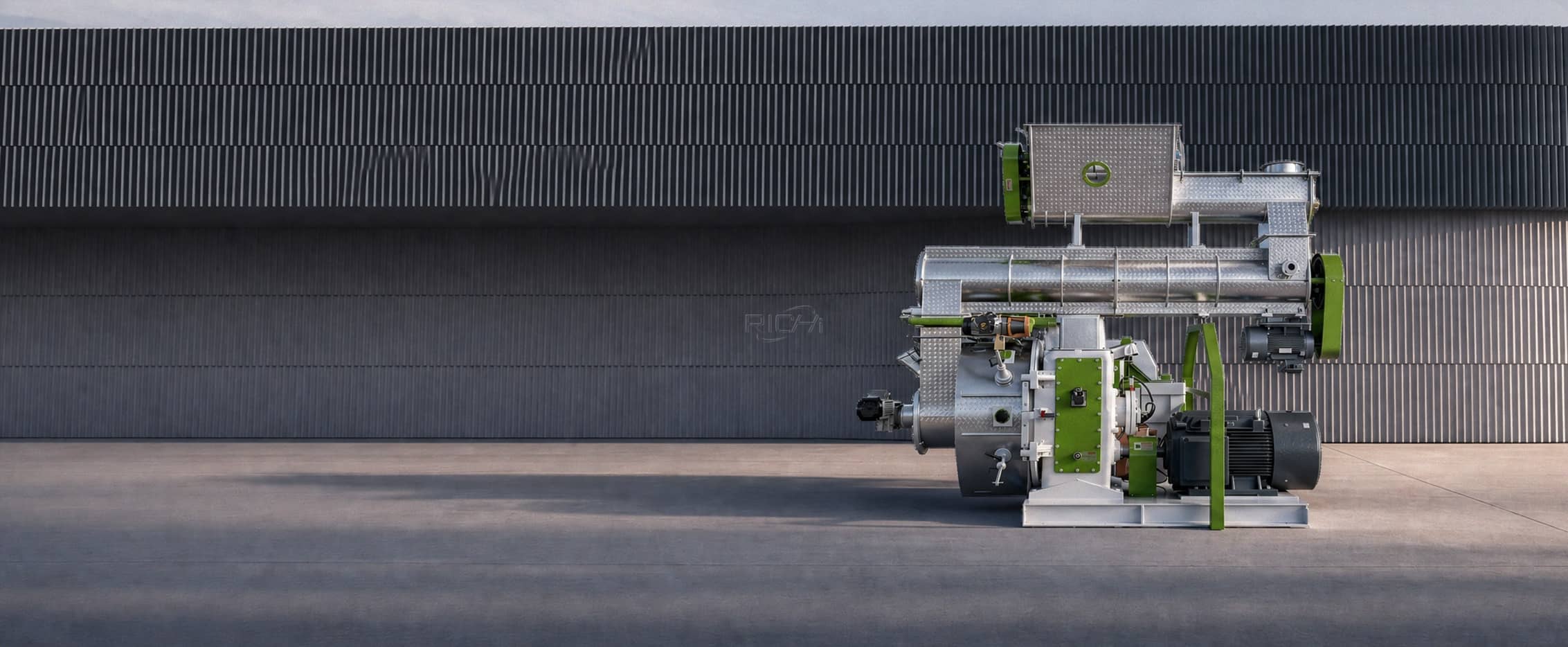cat litter pellet mill in banner