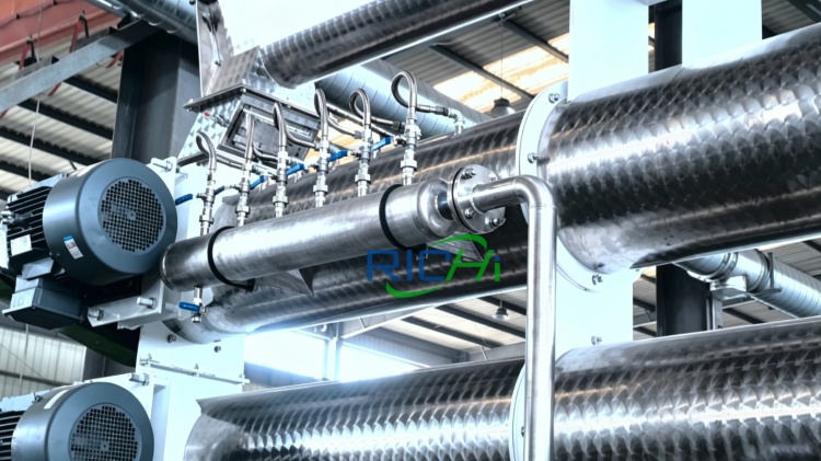 components of chicken pellet mill of conditioner
