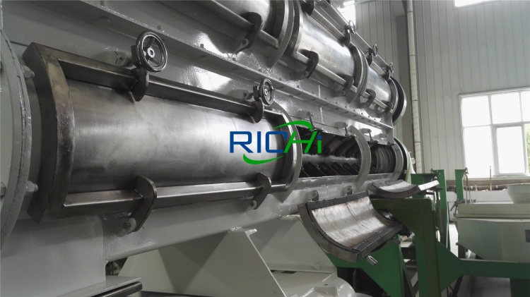 components of vconditioner of pig feed pellet mill