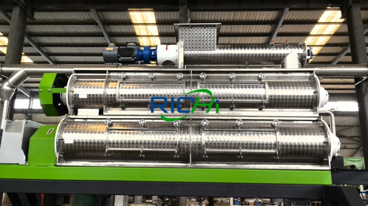 conditioner of soya extruder machine