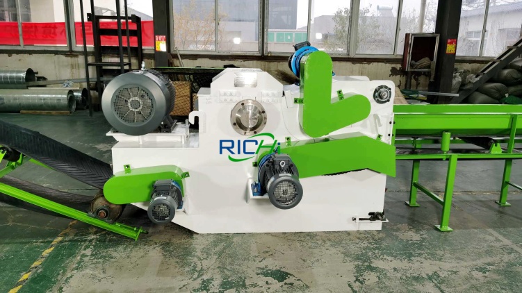 drum chipper of tree crusher machine