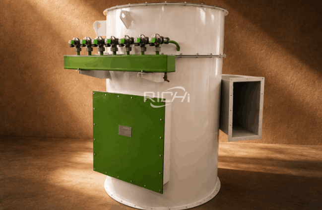 dust collector of pellet production line