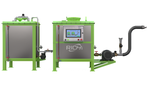 liquid adding device in auxilary equipment page