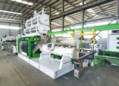 cases of soya extruder page in Peru