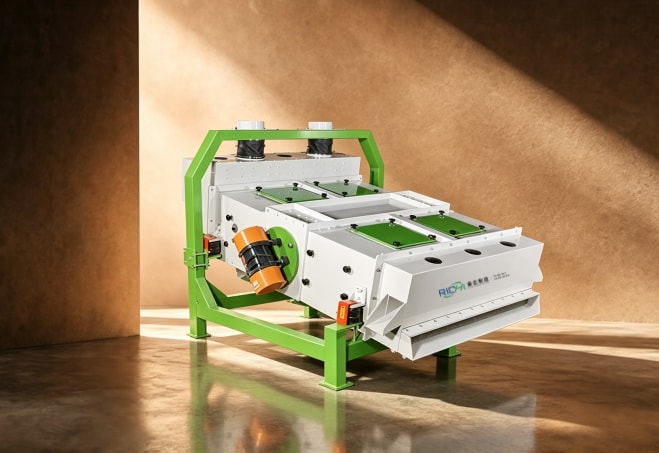 vibrating screener machine